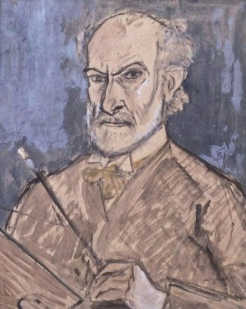 Autoportret, by Theodor Pallady, unspecified, 1942