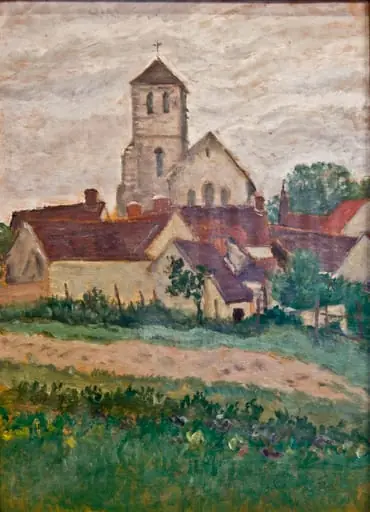 Biserică din Bretania, by Theodor Pallady