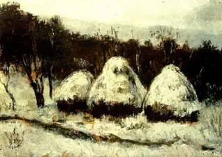 Căpițe de fân, by Theodor Pallady