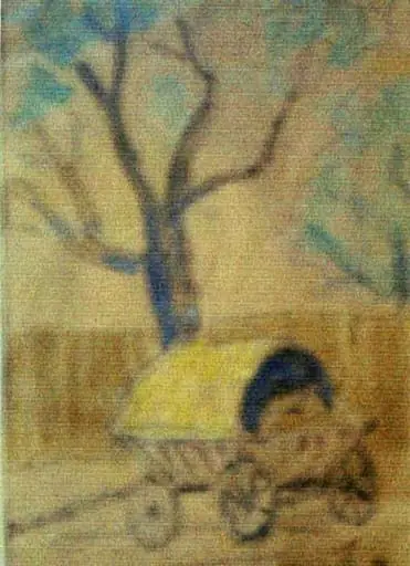 Căruță cu coviltir, by Theodor Pallady