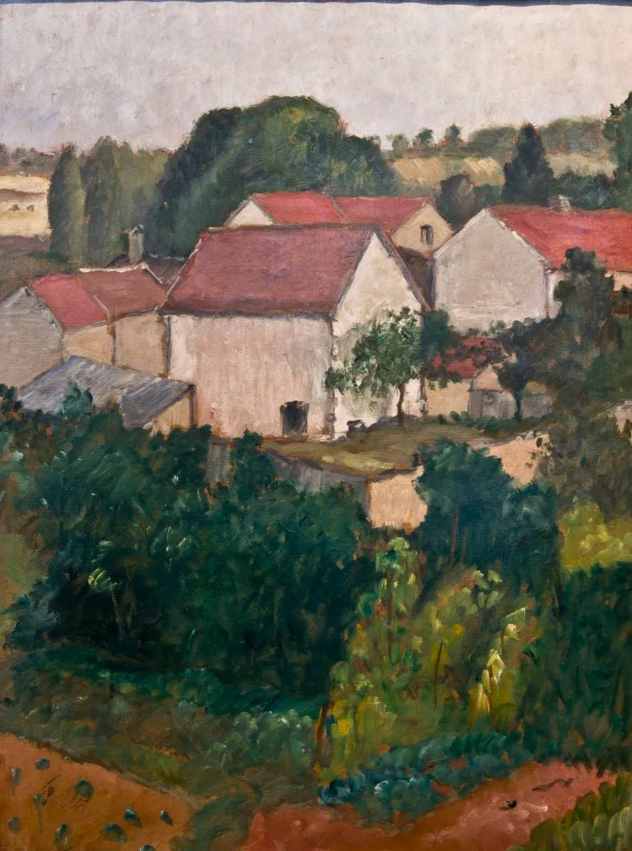 Case din Bretania, by Theodor Pallady, unspecified