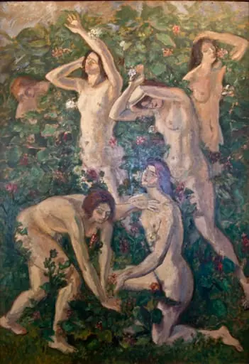 Femei în peisaj, by Theodor Pallady
