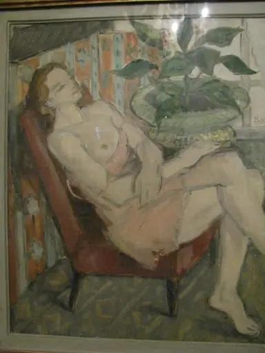Femeie în fotoliu, by Theodor Pallady