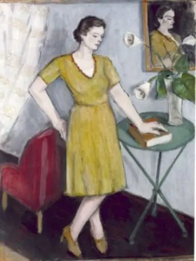 Femeie în galben, by Theodor Pallady
