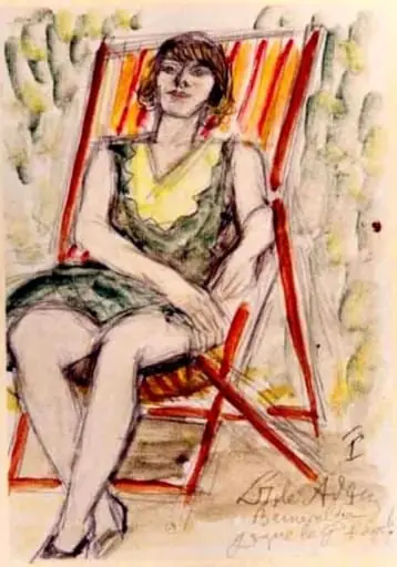 Femeie în șezlong, by Theodor Pallady