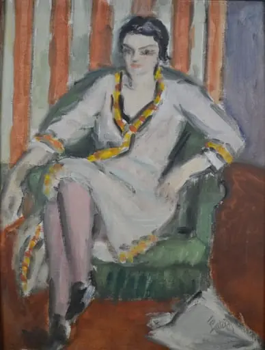 Femeie șezând, by Theodor Pallady