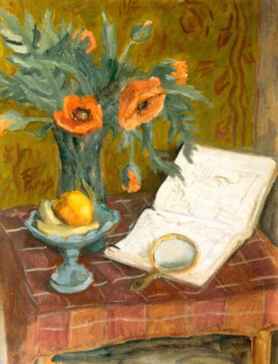 Flori de mac, by Theodor Pallady, unspecified, 1927