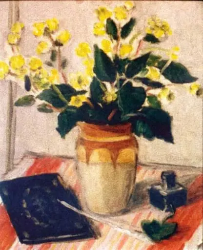 Flori gabene, by Theodor Pallady