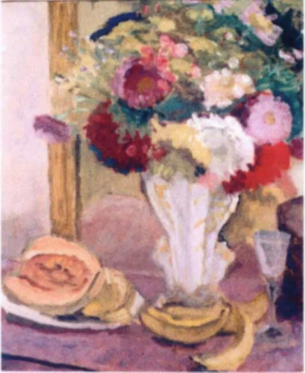 Flori și banane, by Theodor Pallady, unspecified