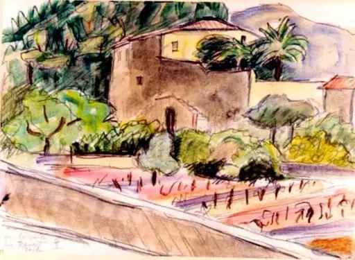 În drum spre Toulon, by Theodor Pallady