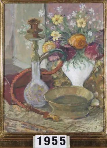 Natură moartă cu flori, by Theodor Pallady