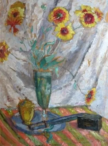 Natură statică, by Theodor Pallady