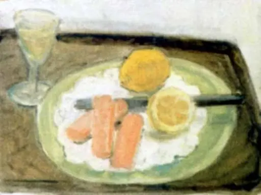 Natură statică (cu biscuiți și lămâi), by Theodor Pallady