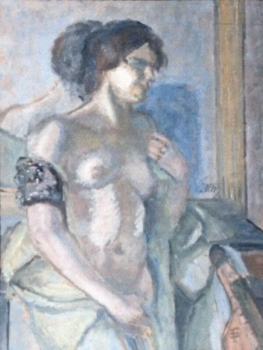Nud de femeie, by Theodor Pallady, unspecified, 1942