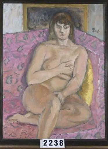 Nud de femeie, by Theodor Pallady