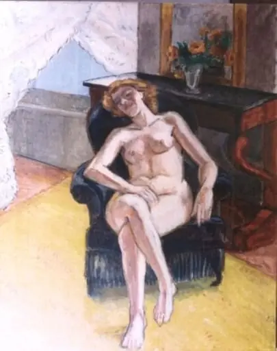 Nud în interior, by Theodor Pallady