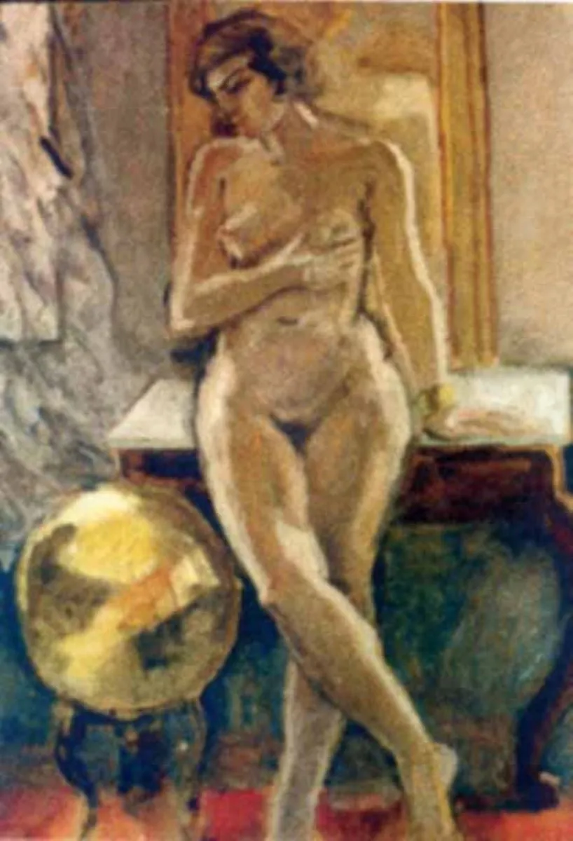 Nud (Melancolie), by Theodor Pallady, unspecified, 1921