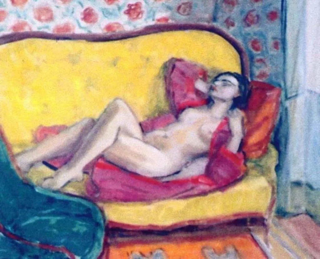 Nud pe canapea, by Theodor Pallady, unspecified, 1921