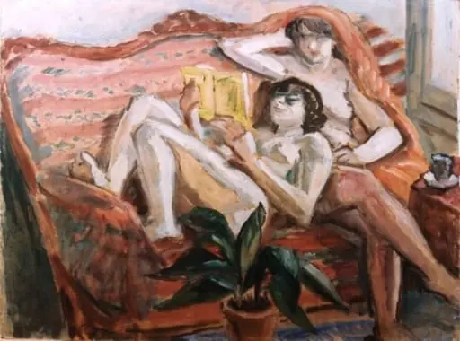 Nuduri de femei (Intimitate), by Theodor Pallady