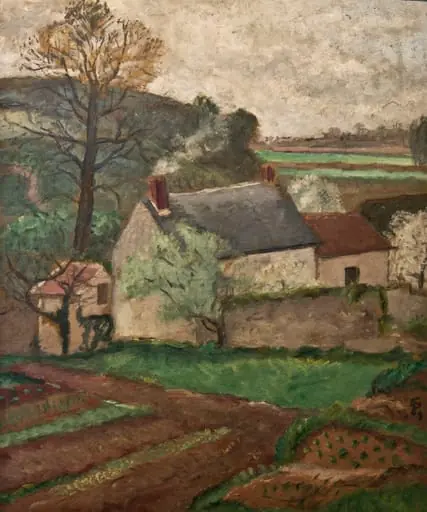 Peisaj din Bretania, by Theodor Pallady
