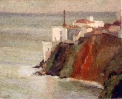 Peisaj din Constanța, by Theodor Pallady