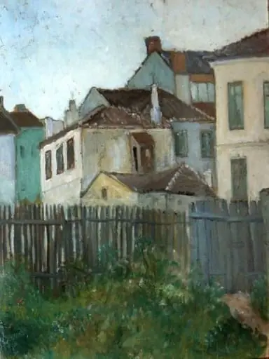 Peisaj din Iași, by Theodor Pallady