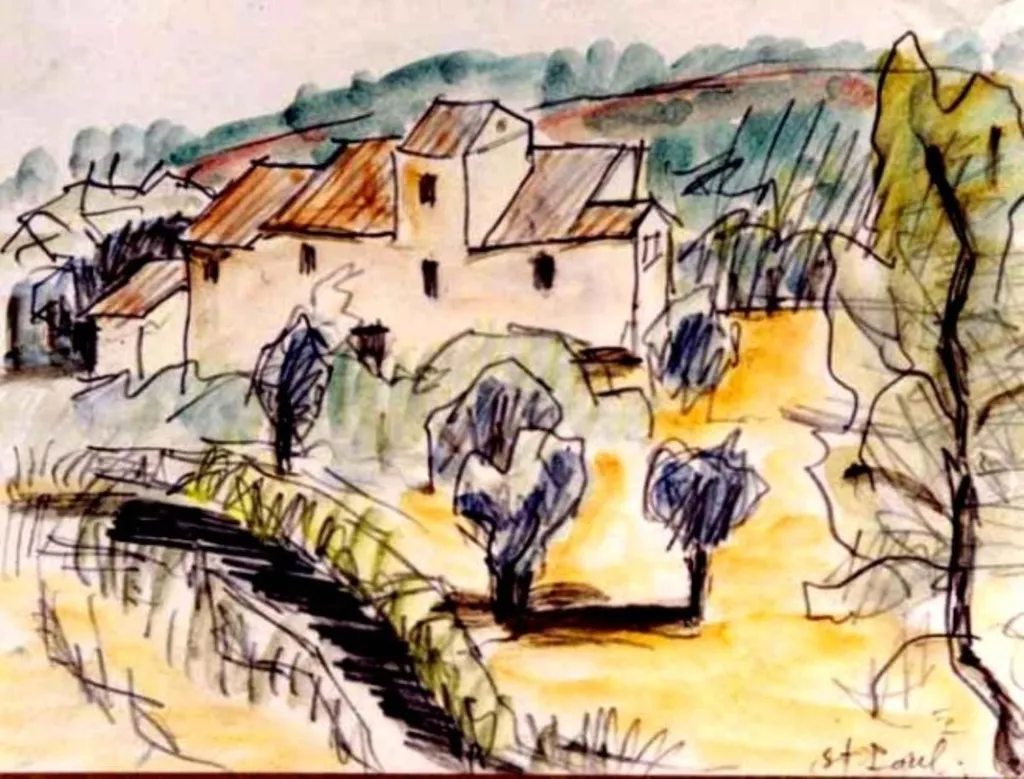 Peisaj din St. Paul, by Theodor Pallady, unspecified, 1938