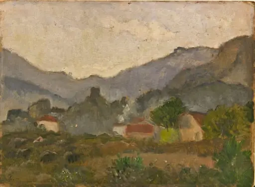 Peisaj la Bucium, by Theodor Pallady