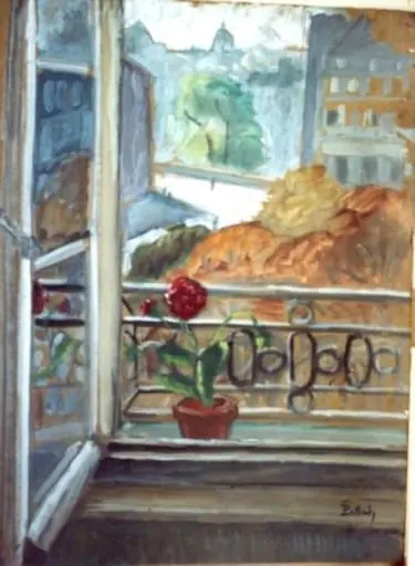Peisaj stradal (Paris), by Theodor Pallady