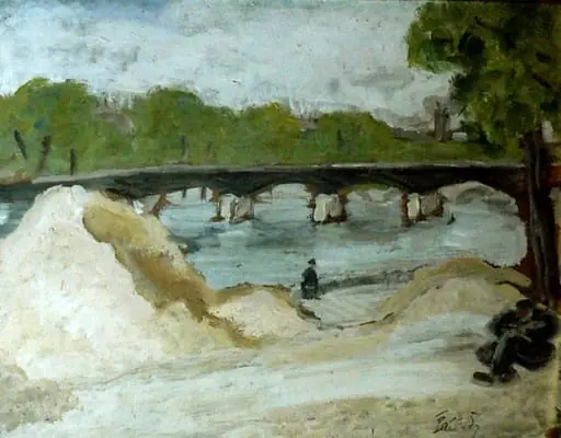 Podul Artelor, by Theodor Pallady