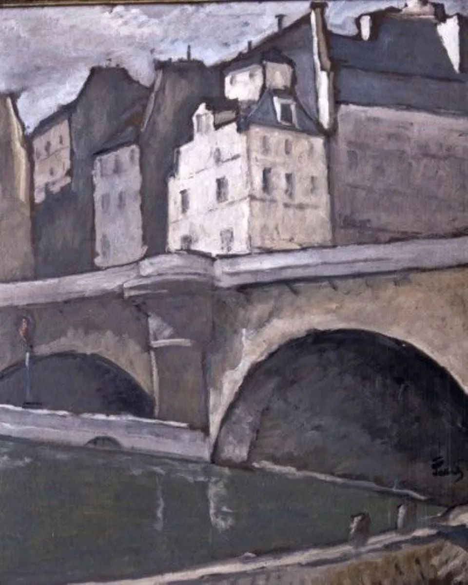 Pont Neuf, by Theodor Pallady, unspecified