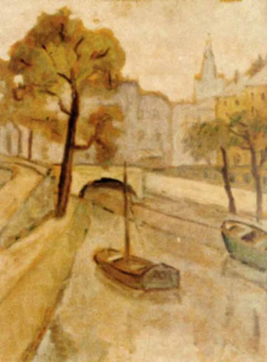 Sena, by Theodor Pallady, unspecified, 1921