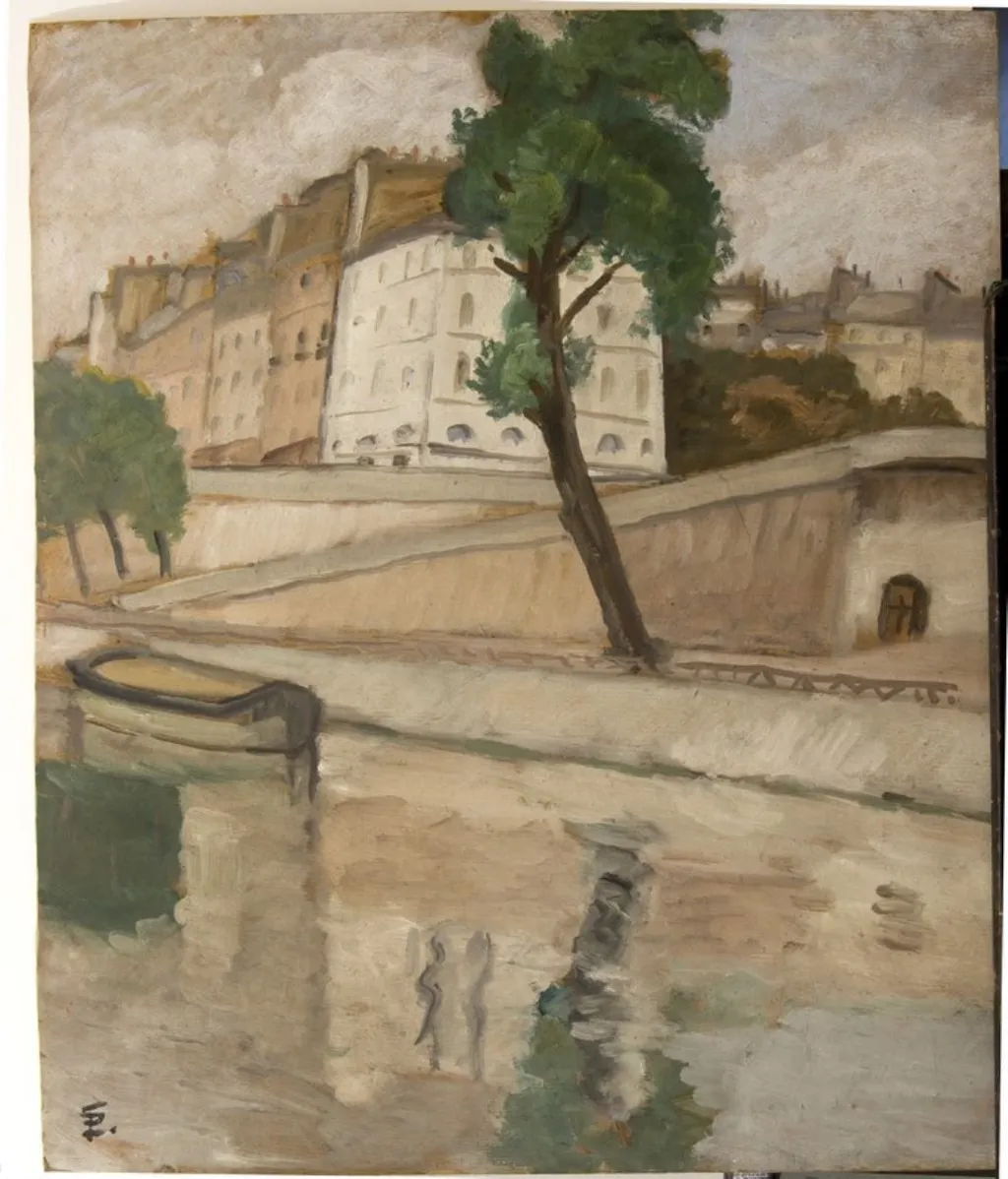 Sena, by Theodor Pallady, unspecified