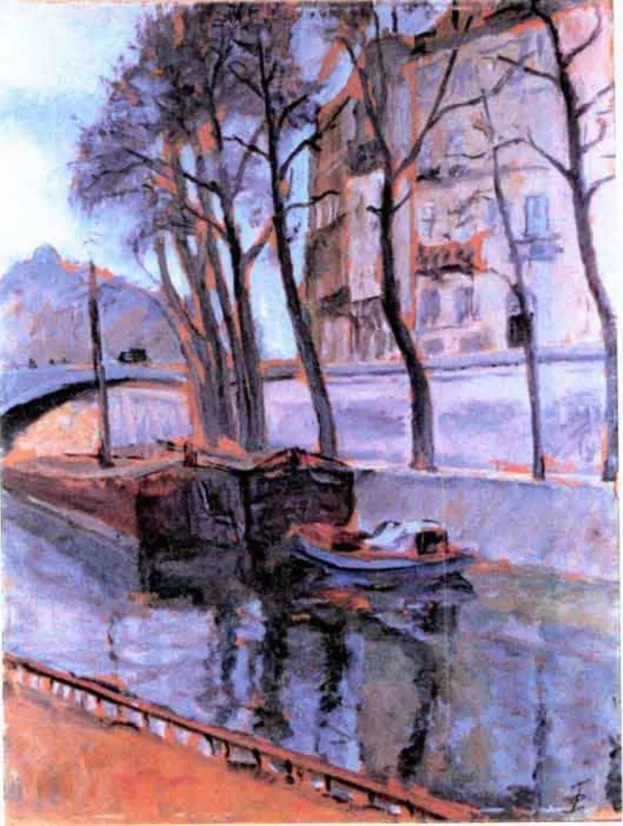 Sena (Cheiul Senei), by Theodor Pallady, unspecified