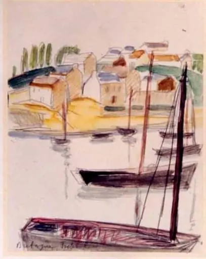 Tréboul, by Theodor Pallady