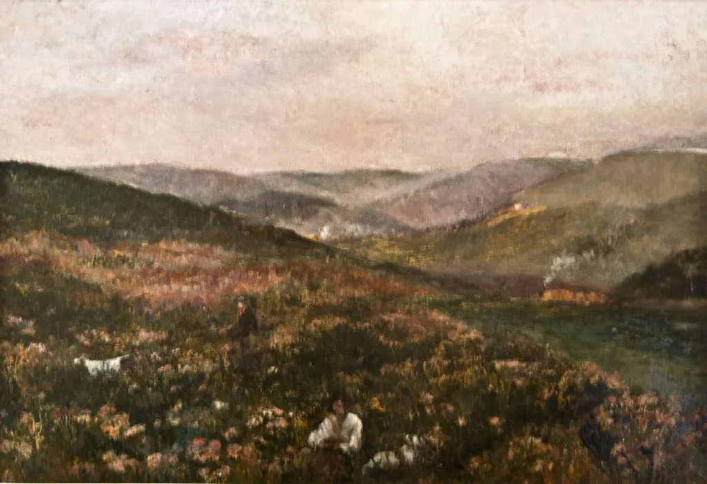 Vânătoare la Bucium, by Theodor Pallady, unspecified