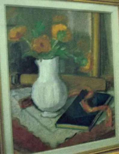 Vas alb cu crăițe, by Theodor Pallady