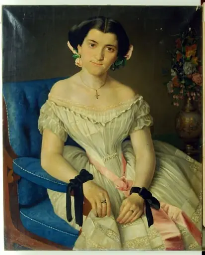 Portretul Alexandrinei Manu, by Theodor Sockl