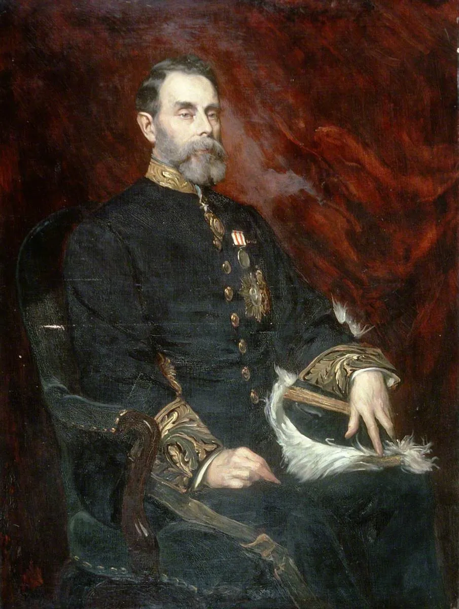 Sir Robert Henry Davies (1824–1902), by Theodore Blake Wirgman, oil, 1896