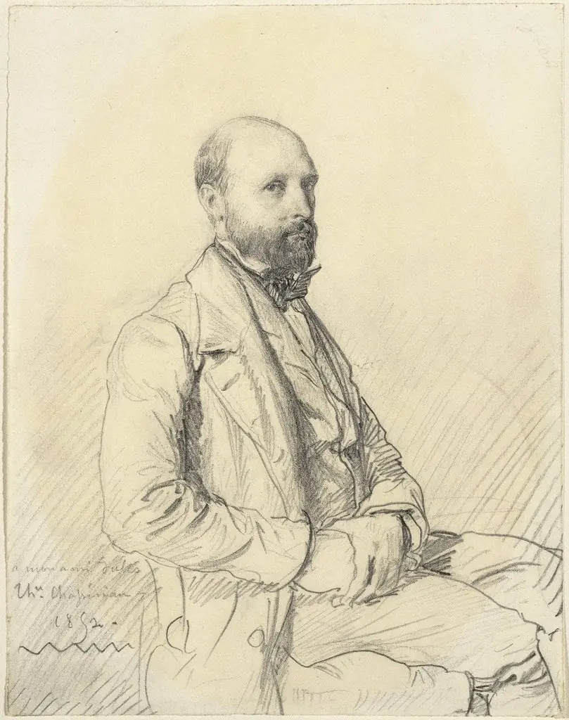 Jules Monnerot, by Théodore Chassériau