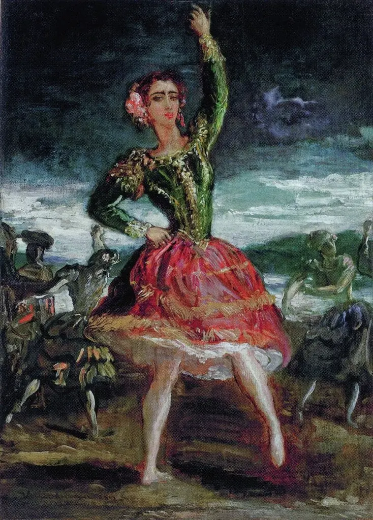 Petra Camara, by Théodore Chassériau