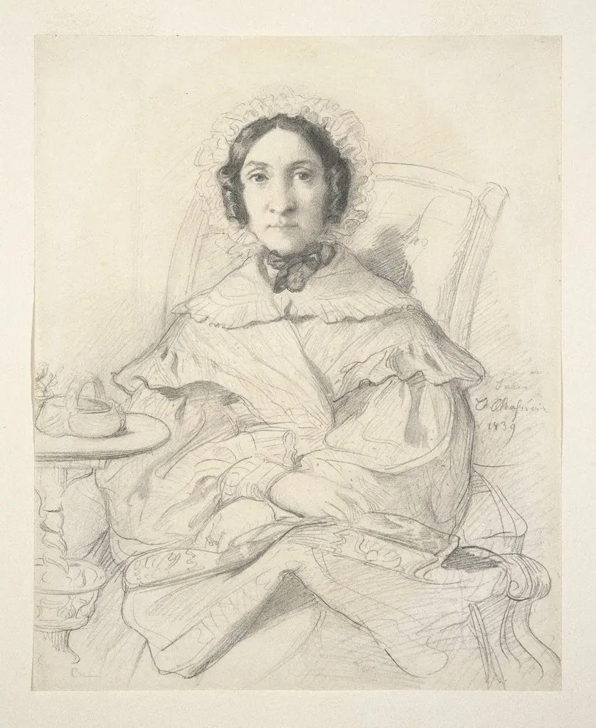 Portrait of Madame Monnerot, by Théodore Chassériau