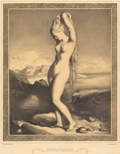 Venus Anadyomene, by Théodore Chassériau