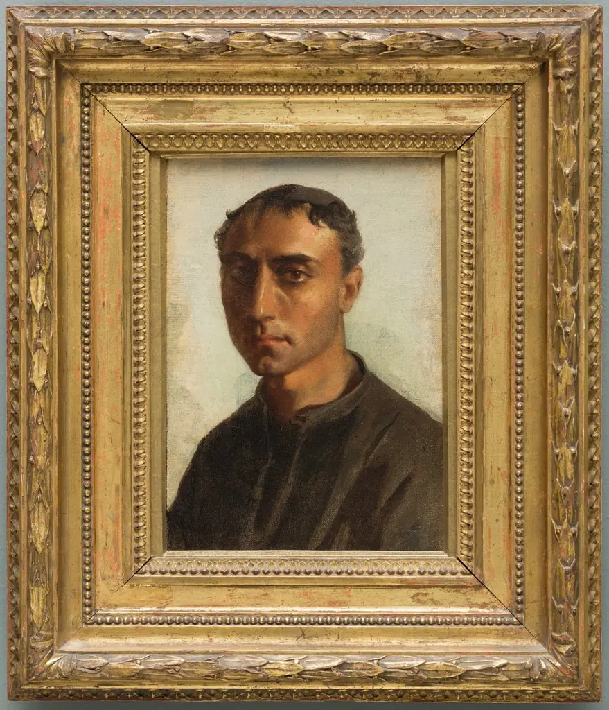Young Monk, by Théodore Chassériau
