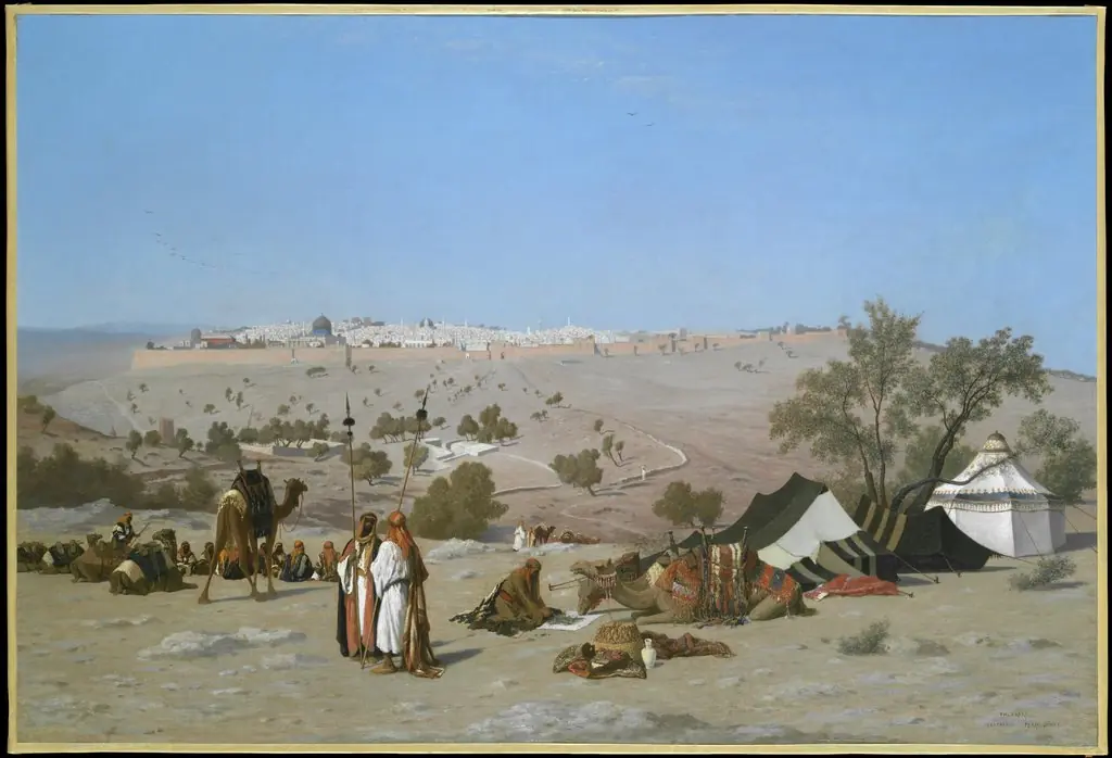 Jerusalem from the Mount of Olives, by Théodore Frère