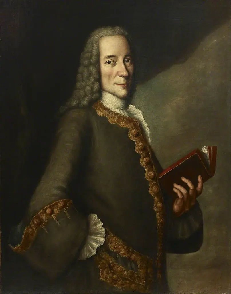 'Voltaire' (François-Marie Arouet) (1694–1778), by Theodore Gardelle