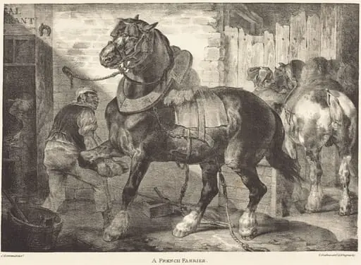 A French Farrier, by Théodore Géricault