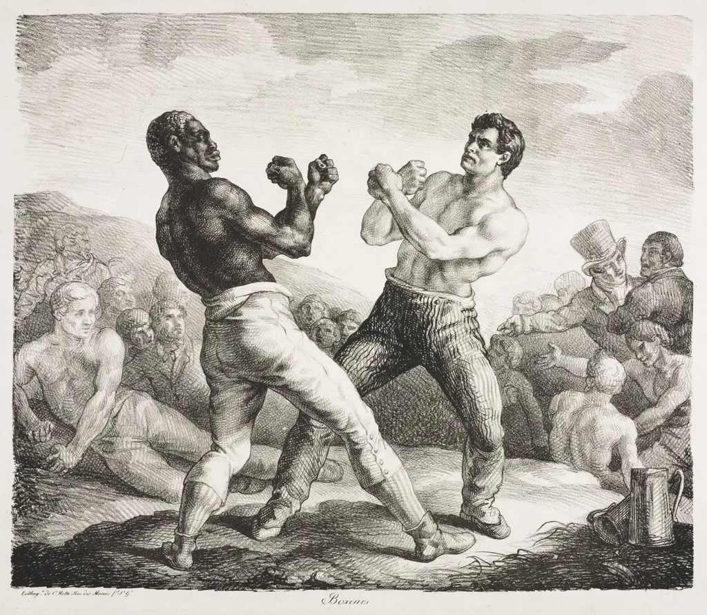 Boxers, by Théodore Géricault, 1818