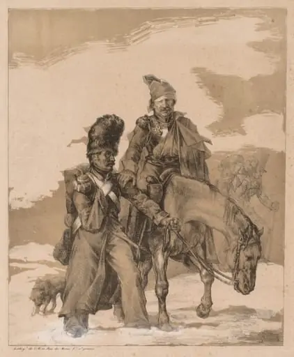 Return from Russia, by Théodore Géricault