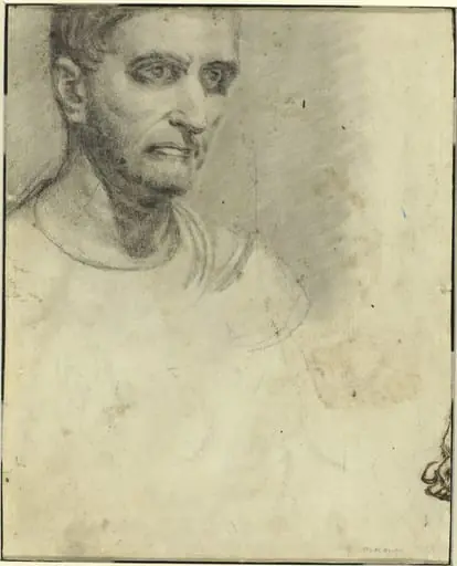 Study of a Man [verso], by Théodore Géricault